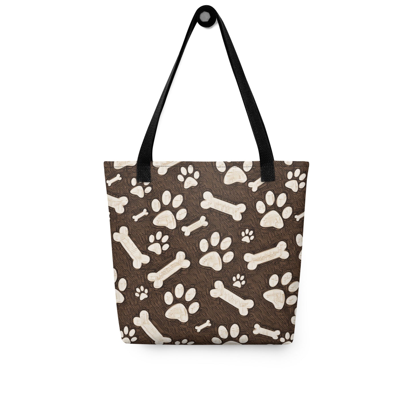 Bow Wow Brown Tote bag