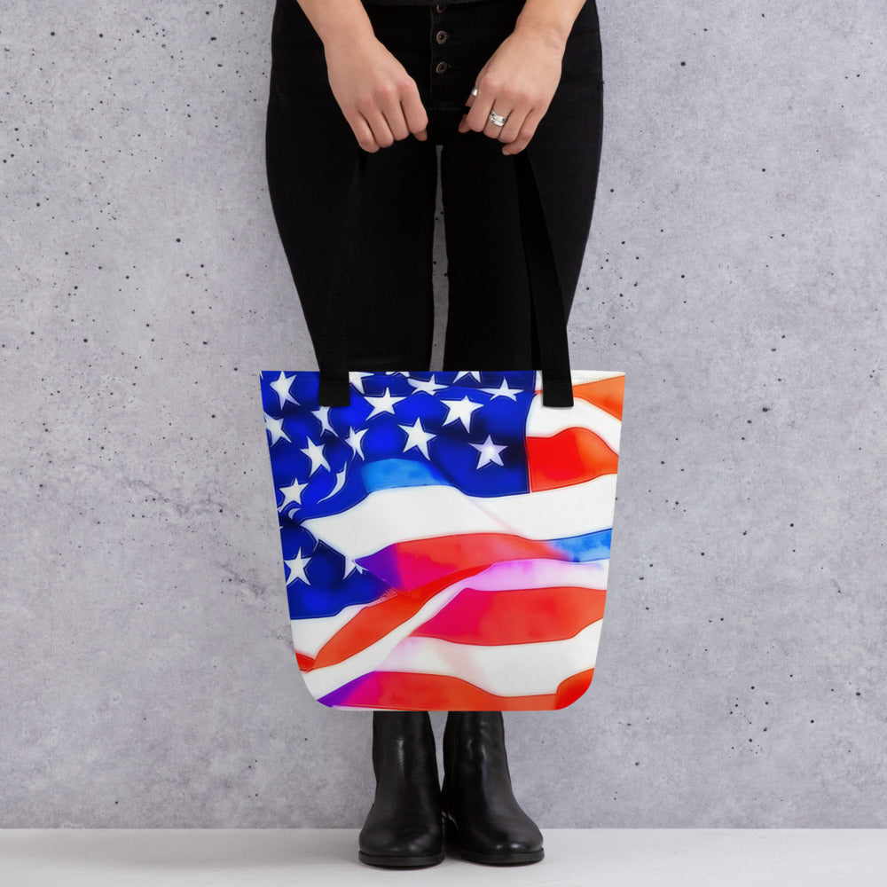 Wave America Tote bag