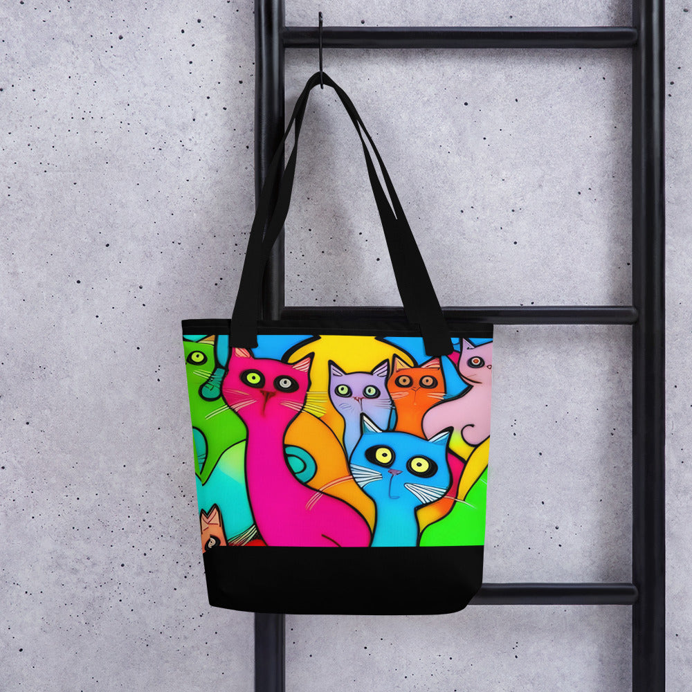 Cats By the Dozen Tote bag