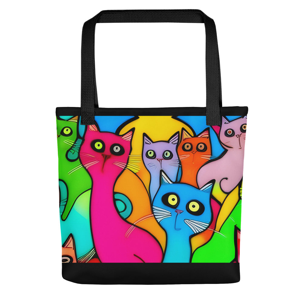 Cats By the Dozen Tote bag