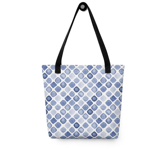 Blue Dobb Tote bag