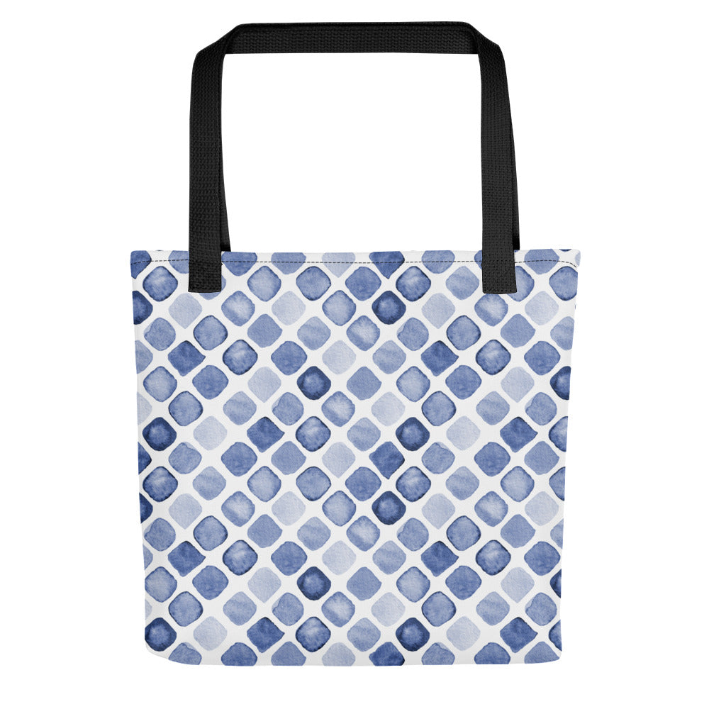 Blue Dobb Tote bag