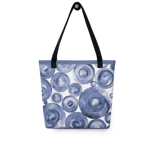 Indigo Swirls Tote bag