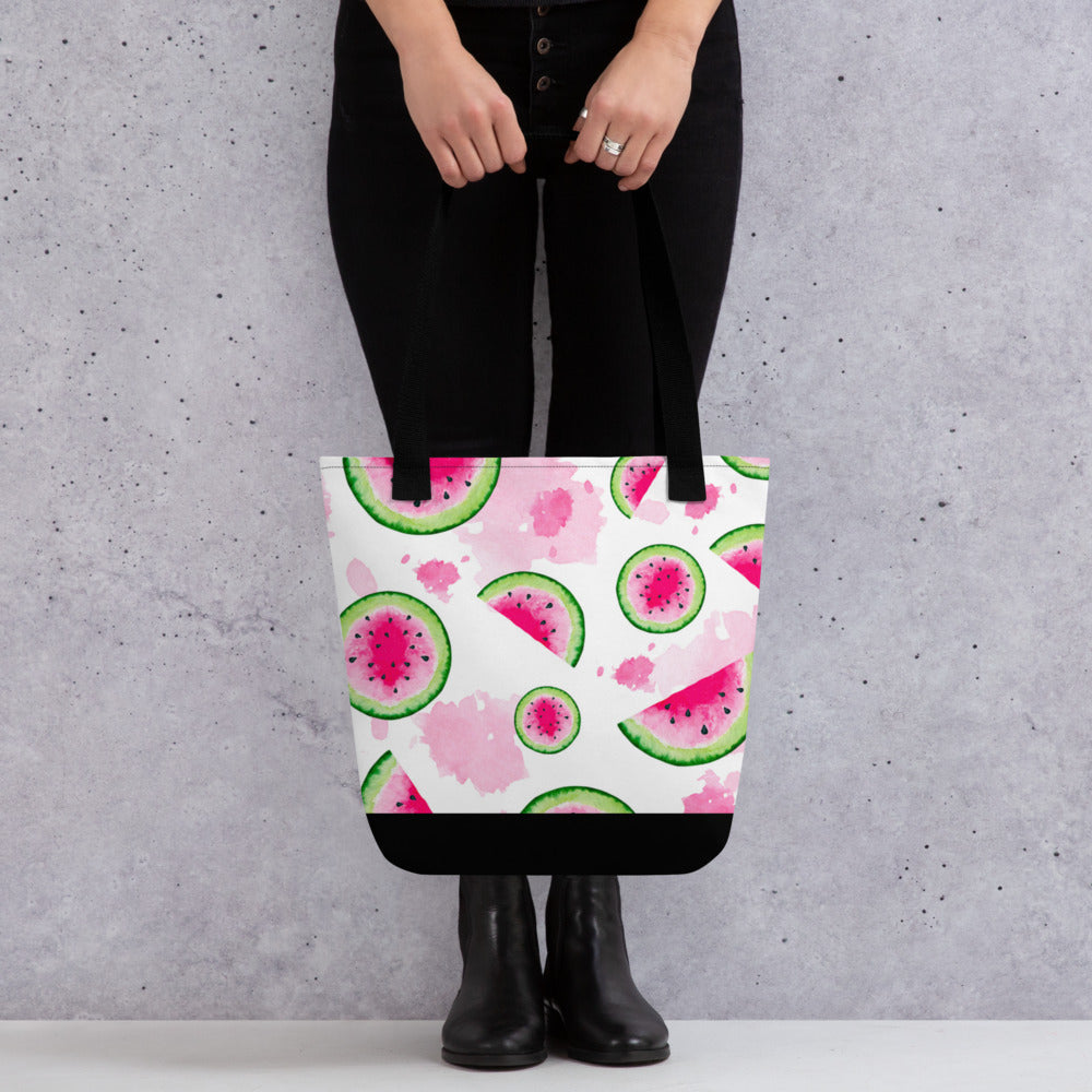 Watermelon Splash Tote bag