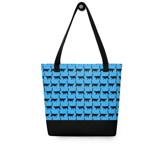 Le Chat Blue Tote bag