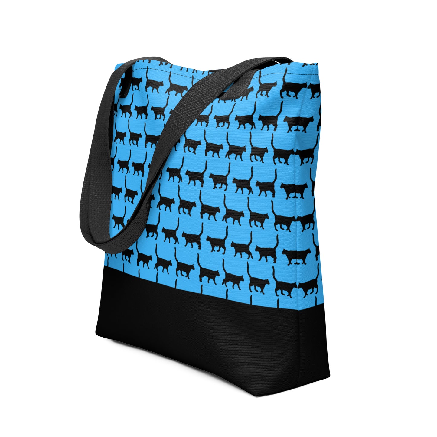 Le Chat Blue Tote bag