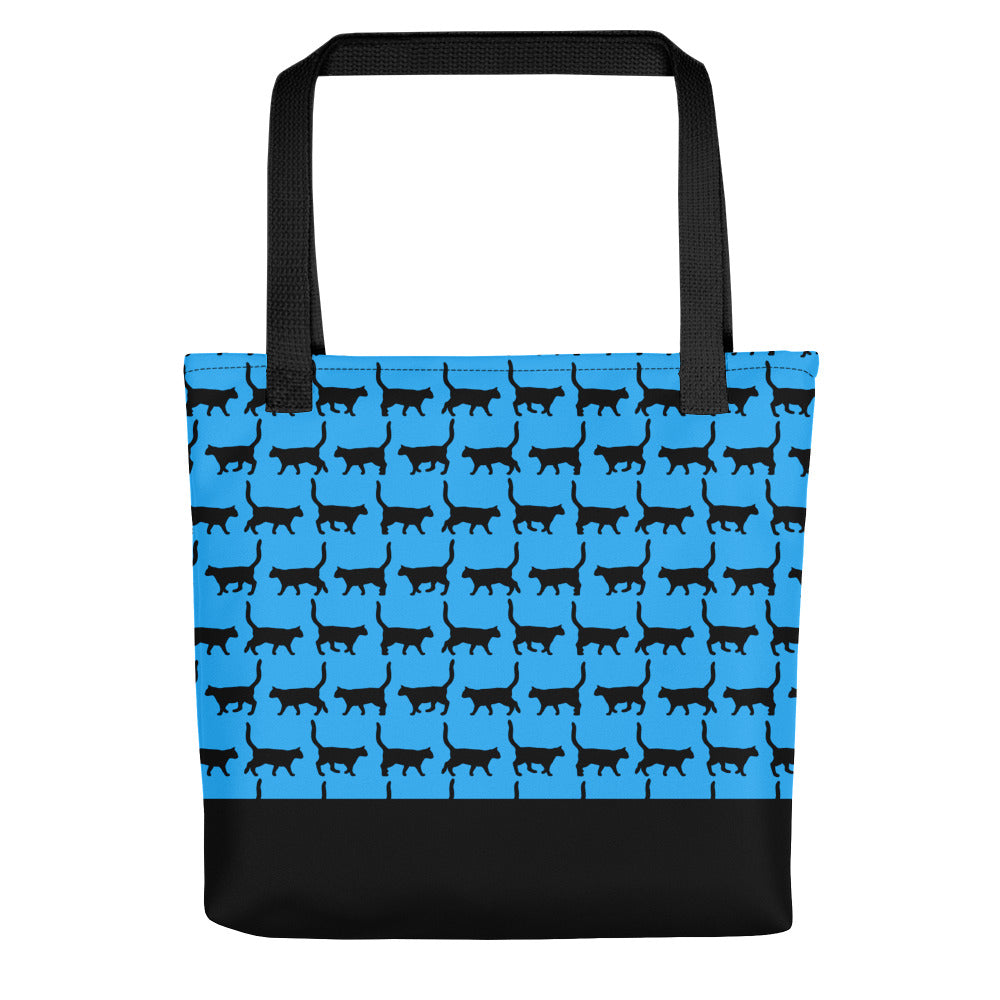 Le Chat Blue Tote bag