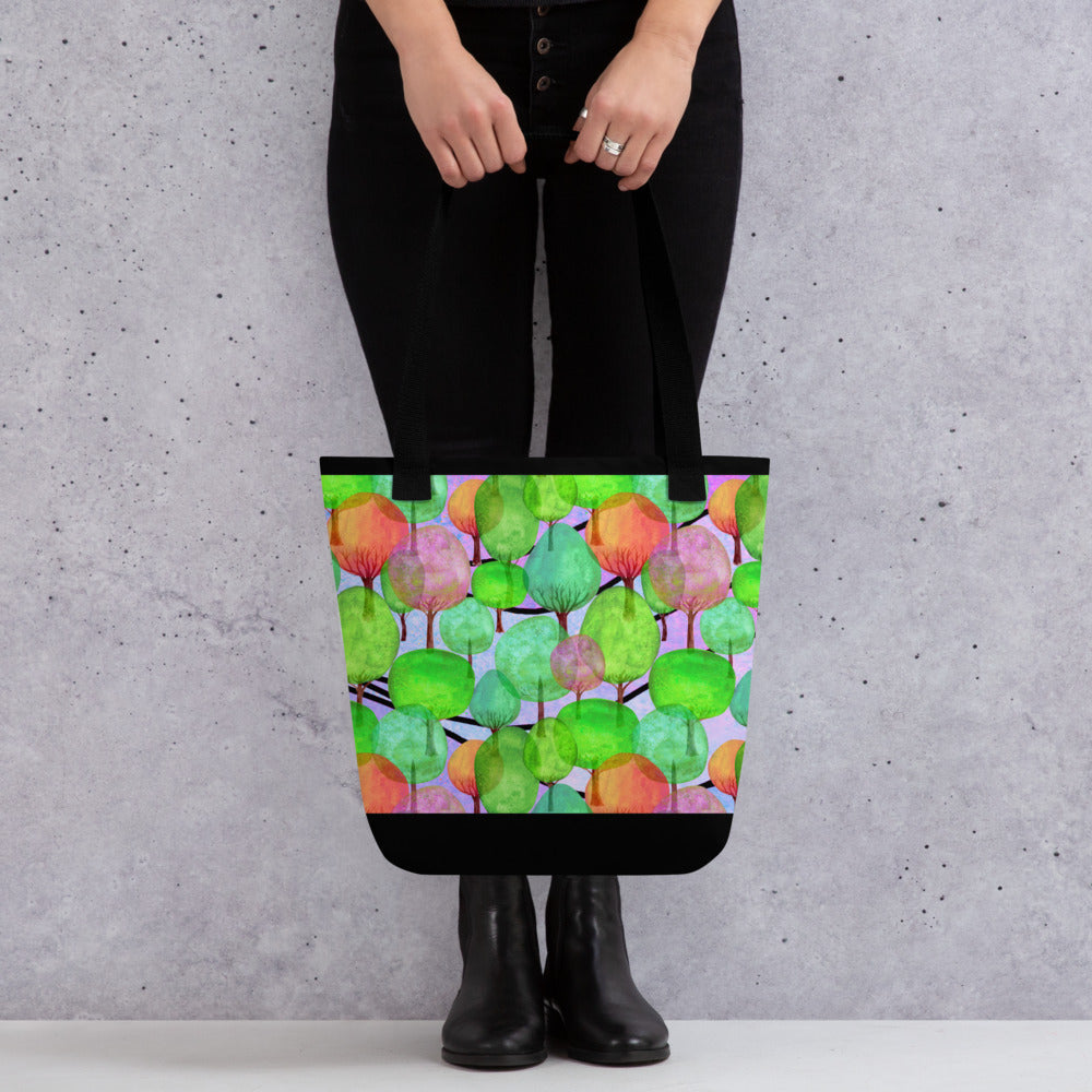 Lollipop Trees Tote bag