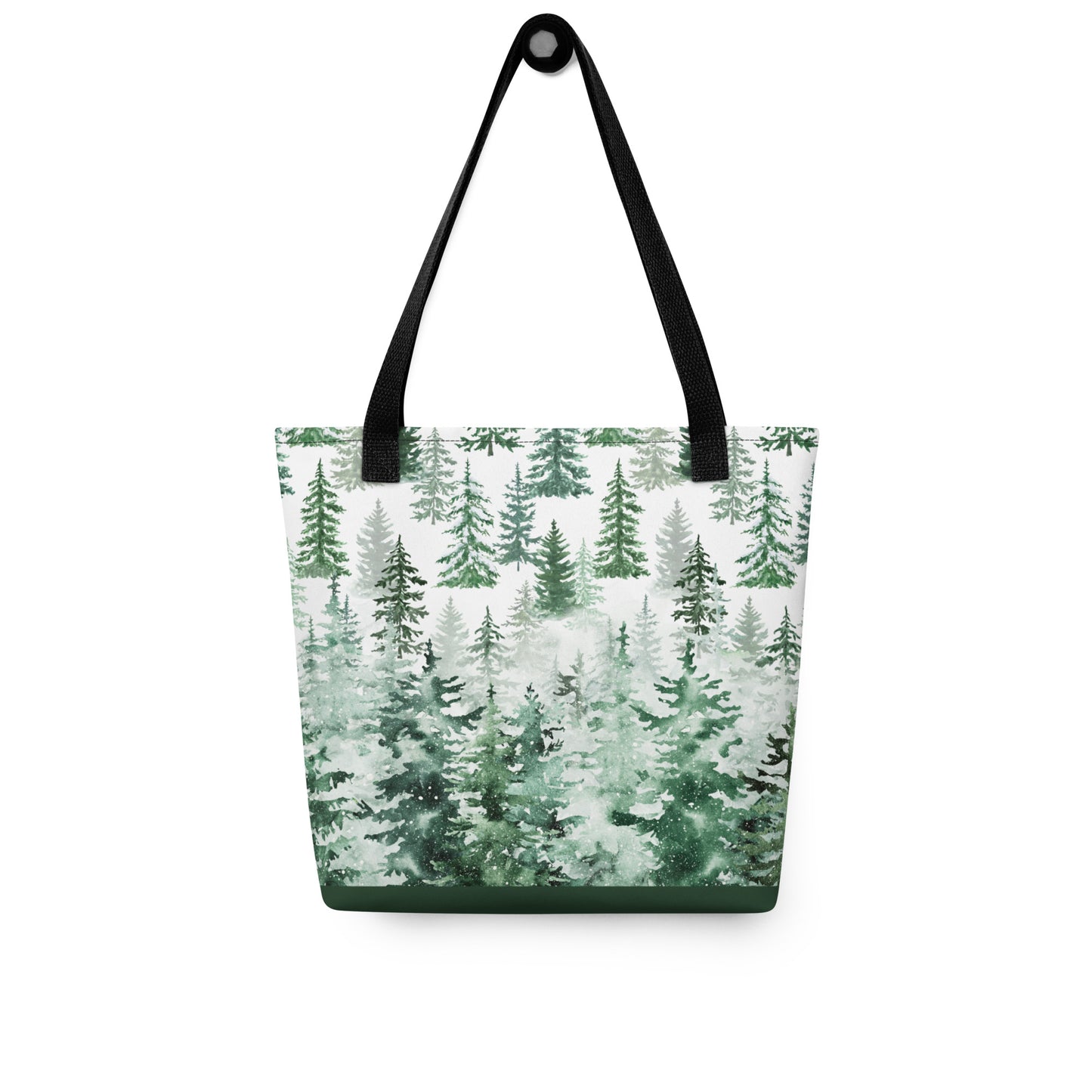 Pines in the Snow Tote bag