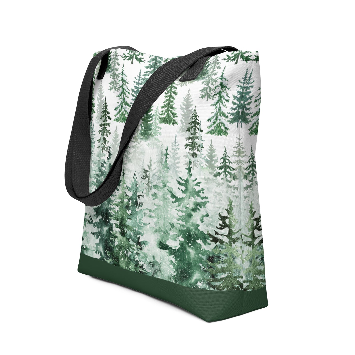 Pines in the Snow Tote bag