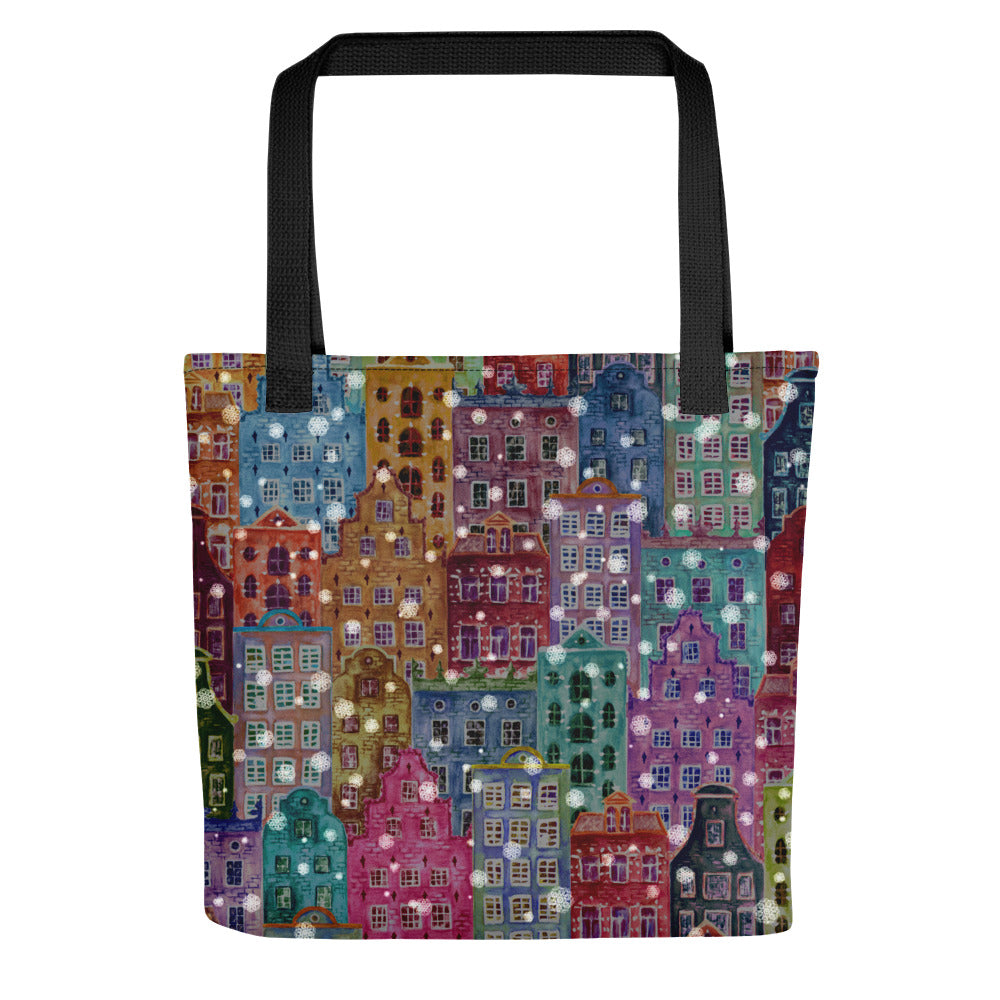 City Snow Tote bag