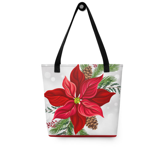 Big Poinsettia Tote bag