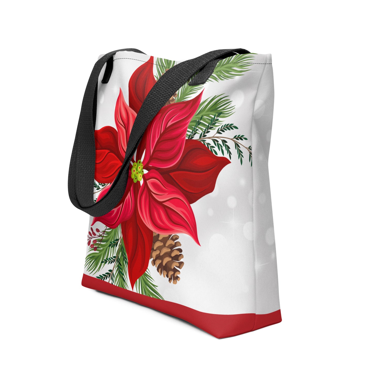 Big Poinsettia Tote bag