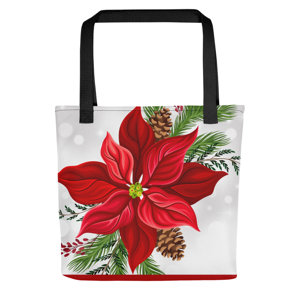 Big Poinsettia Tote bag