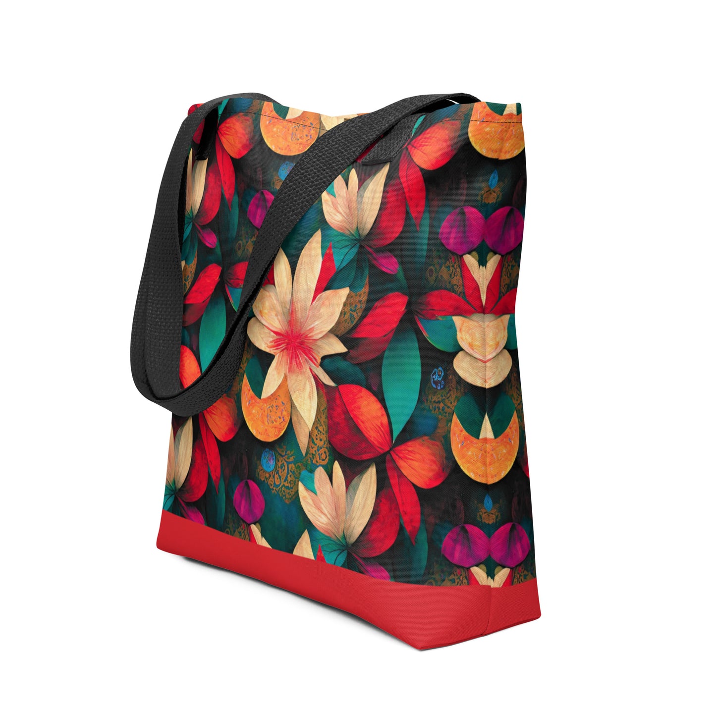 Christmas Flowers Tote bag