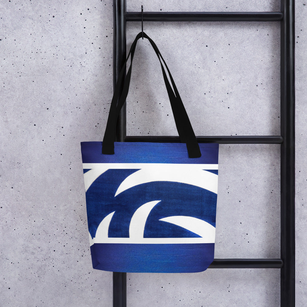 Sapphire Swirl Tote bag