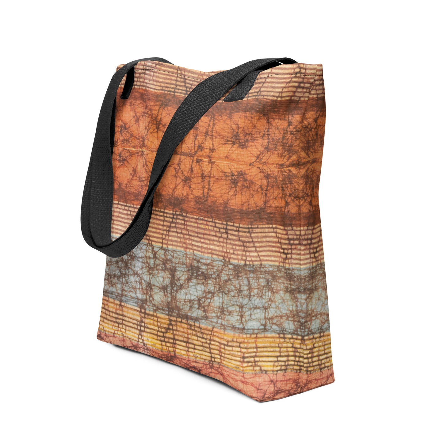 Batik in Browns Tote bag