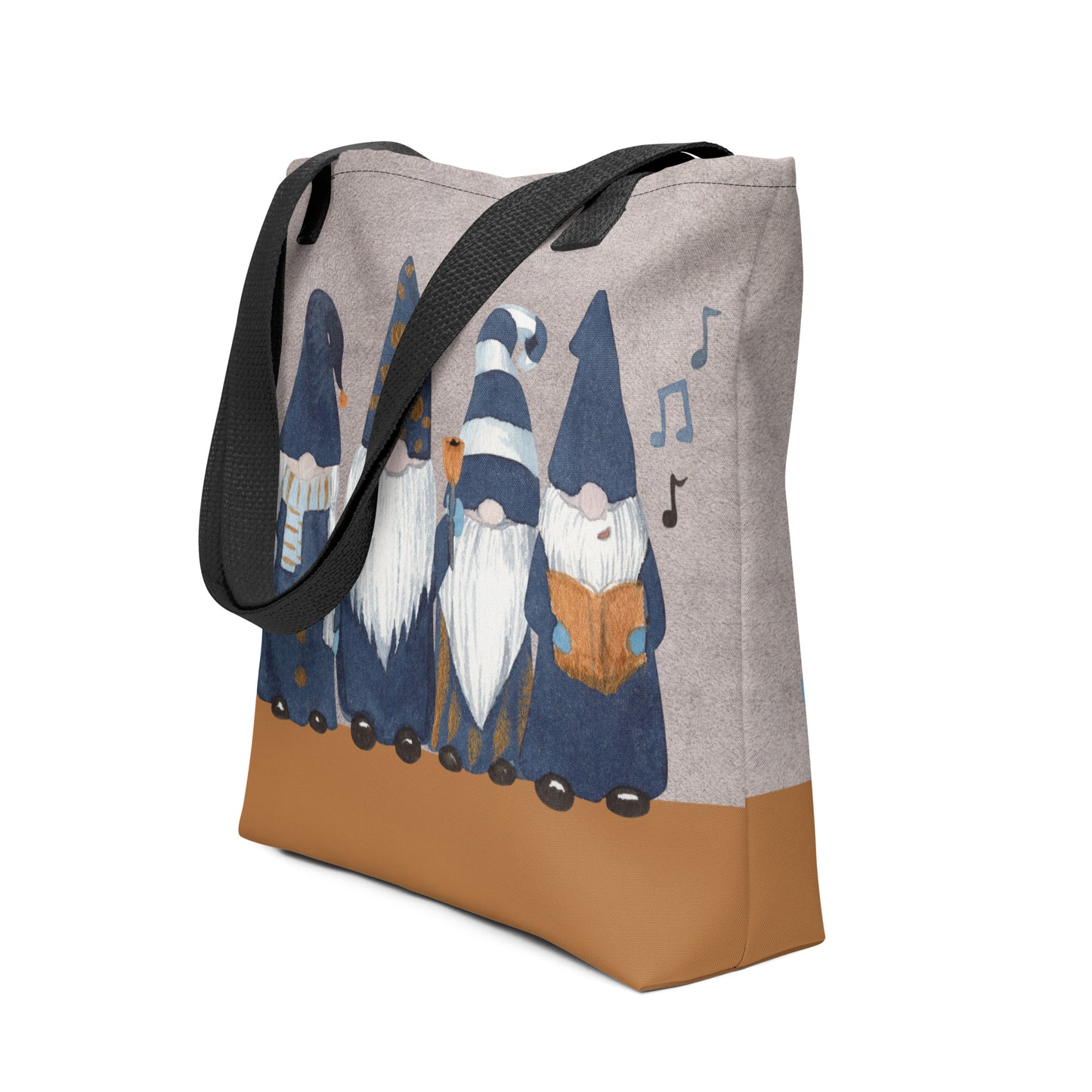 Gnome Carolers Tote bag