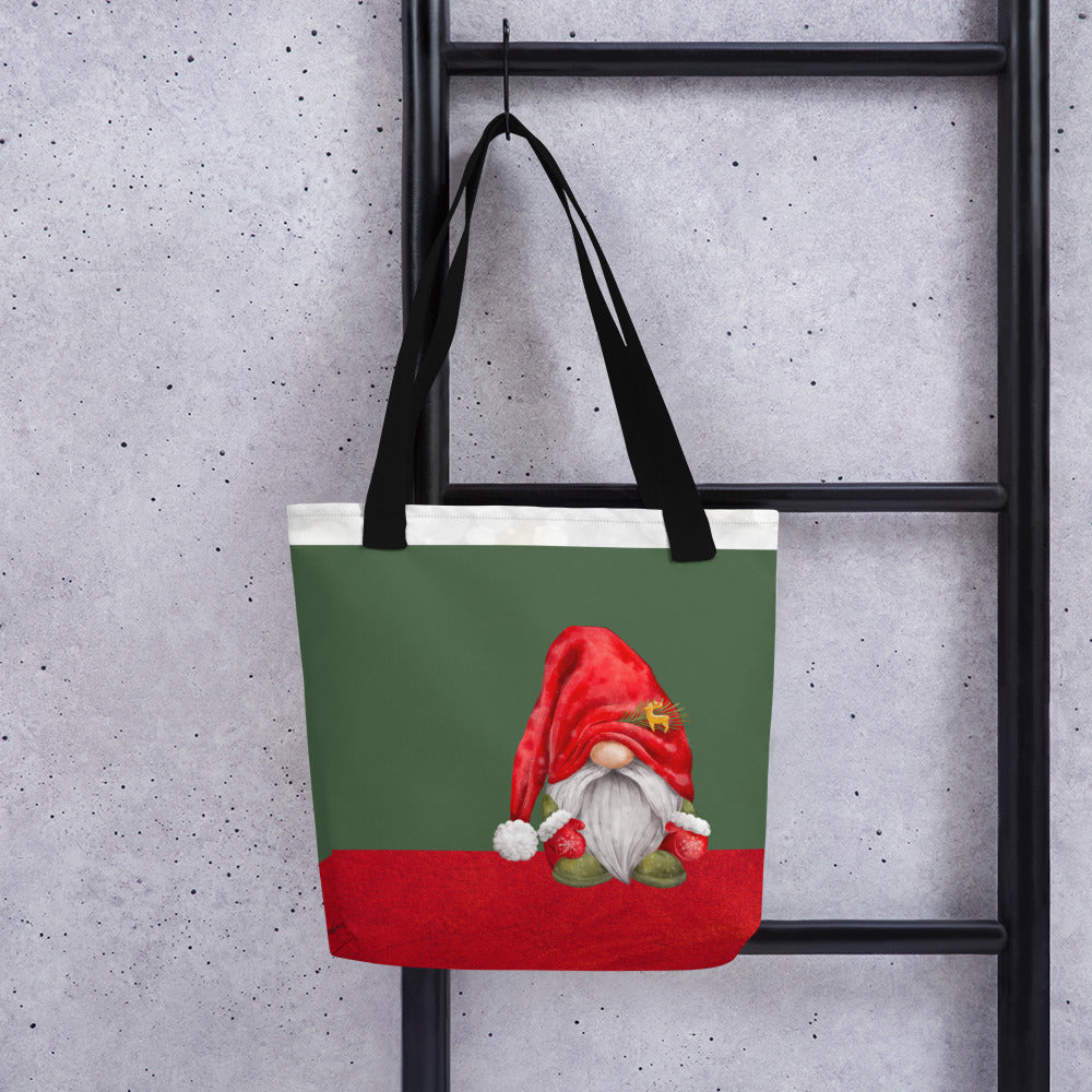 Gnome Santa Tote bag