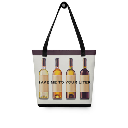 Take Me to Your Liter Tote bag