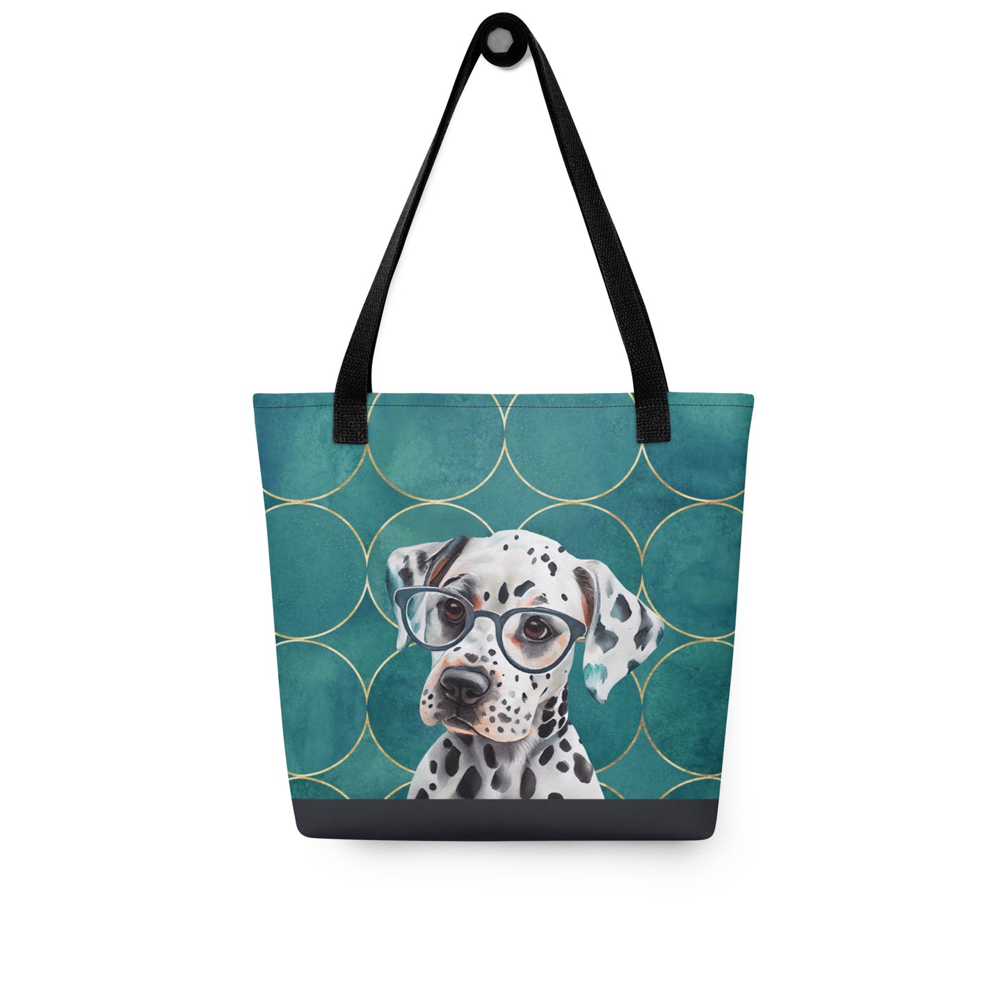 Dalmatian in Glasses Tote bag