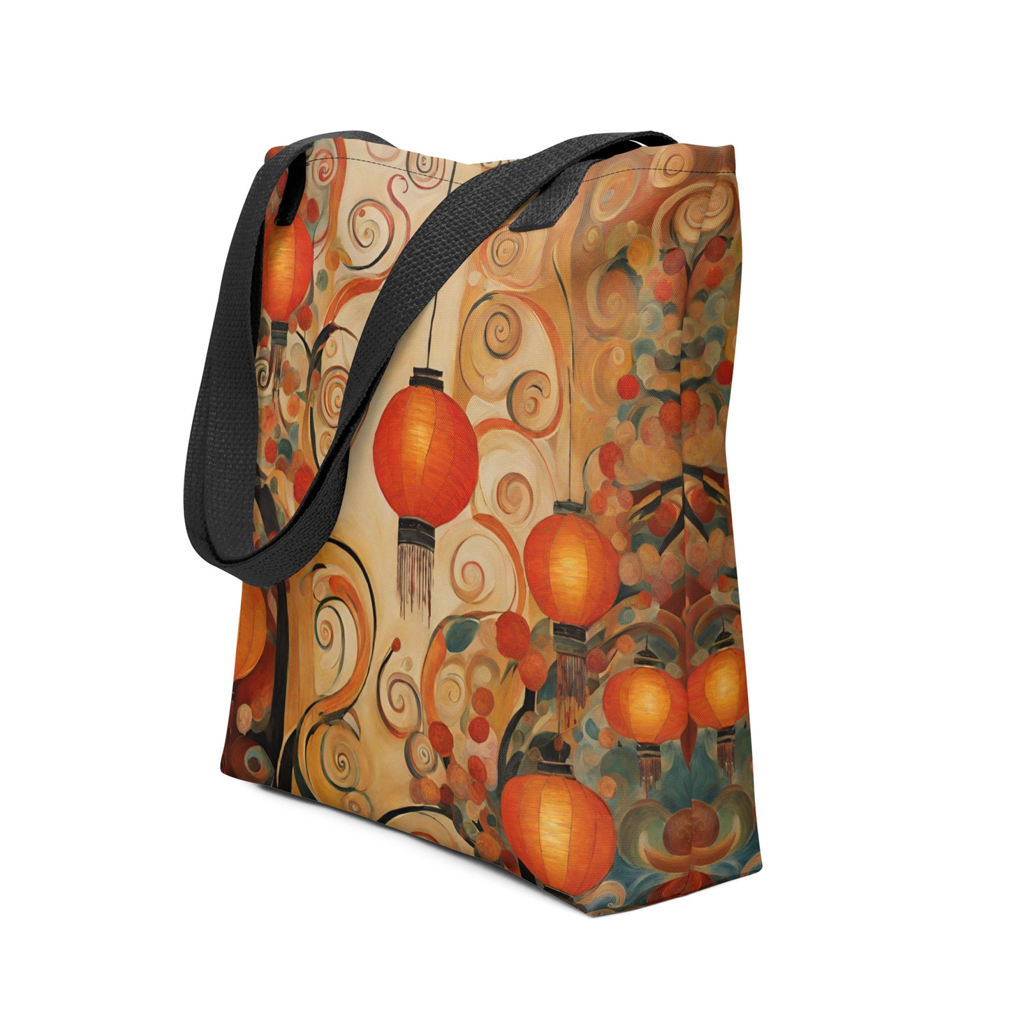 Lanterns & Swirls Tote bag