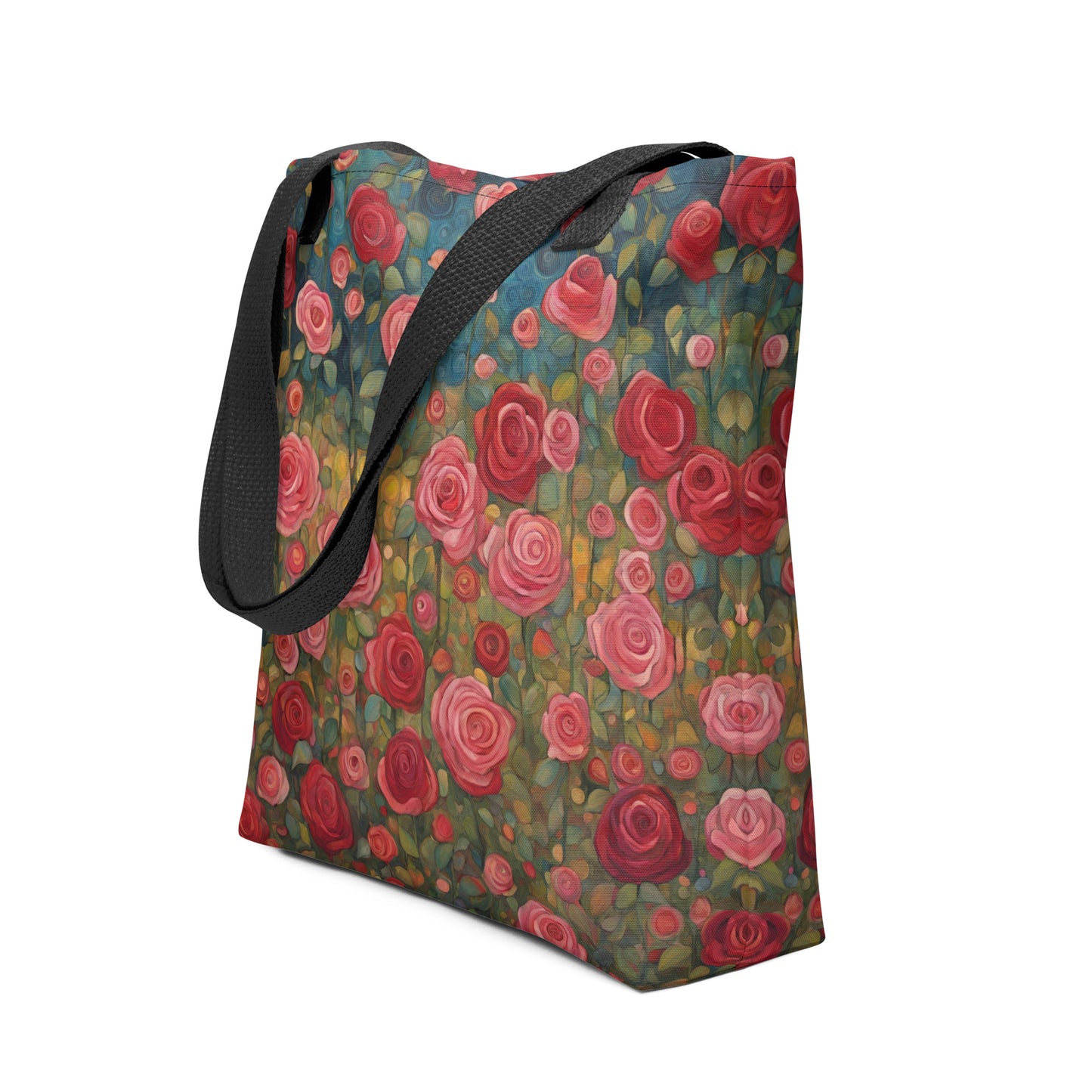 Wall of Roses Tote bag