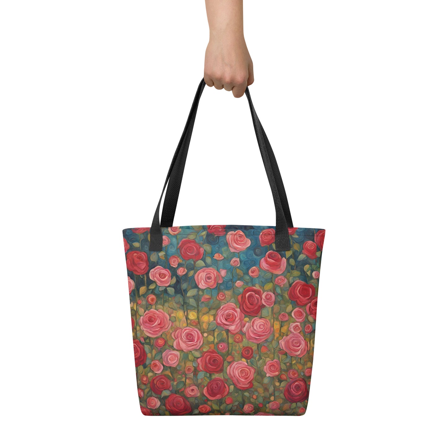 Wall of Roses Tote bag