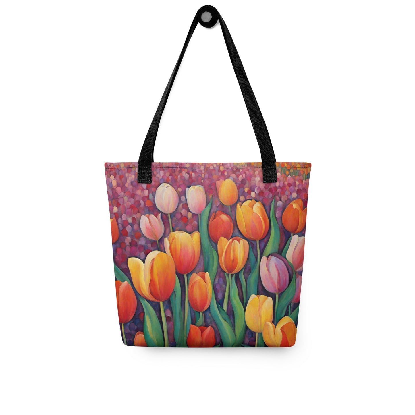 Happy Tulips Tote bag