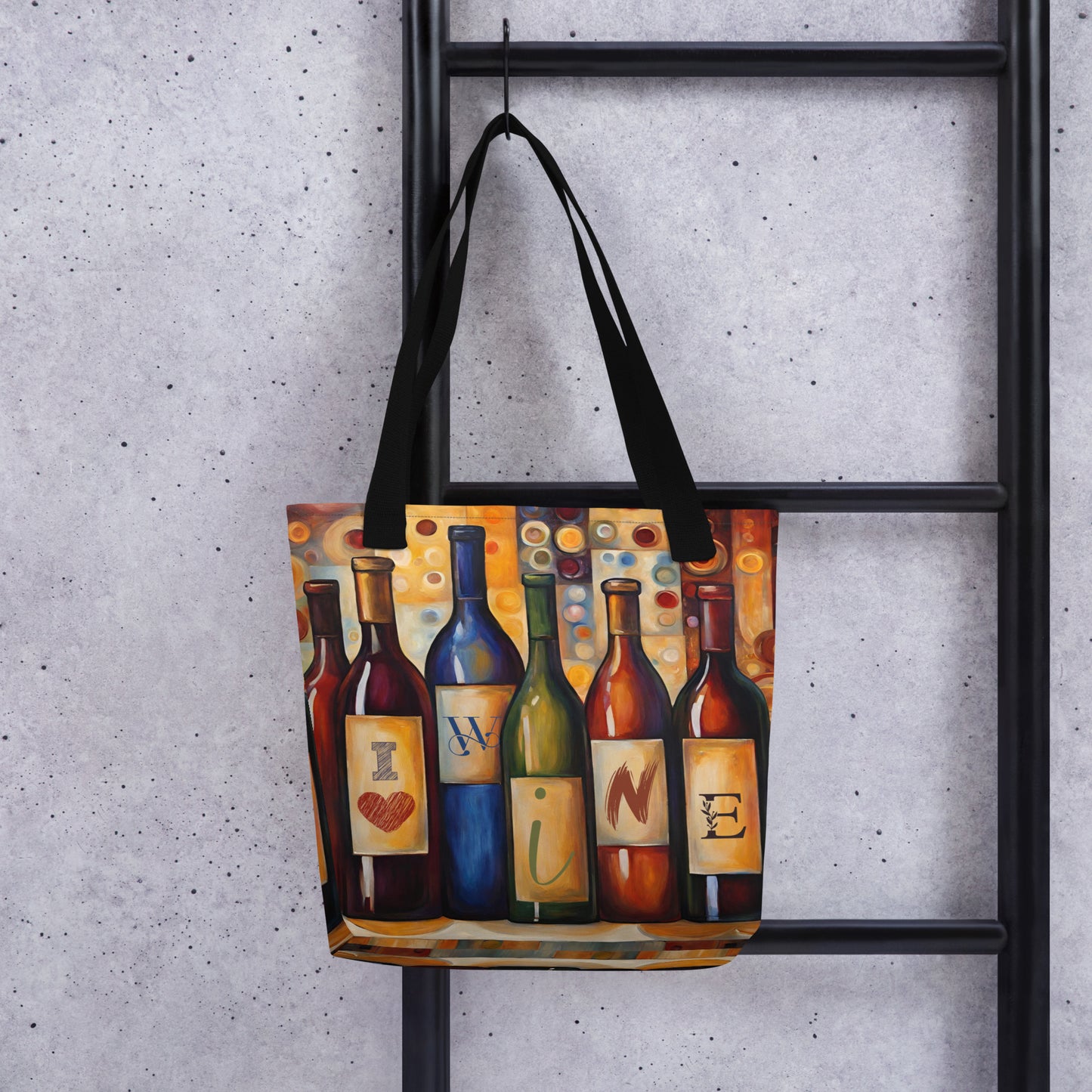 I Love Wine Tote bag