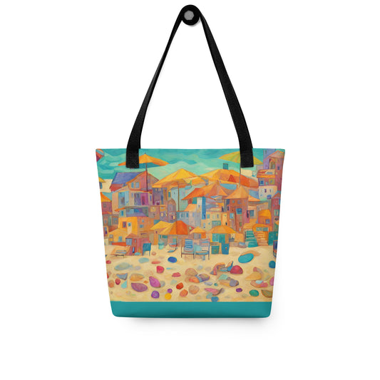 Seaside in Living Color Tote bag