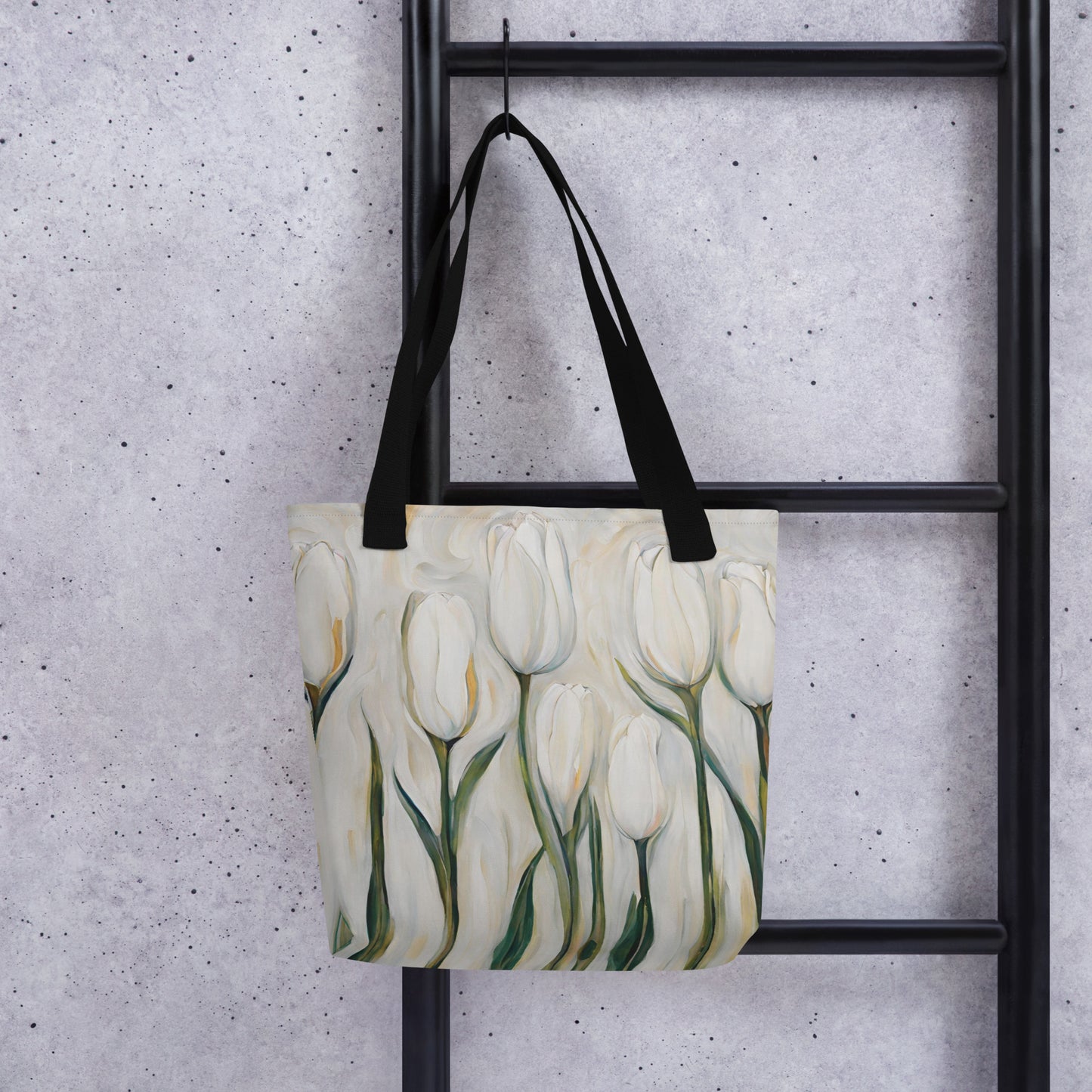 White Tulips Tote bag