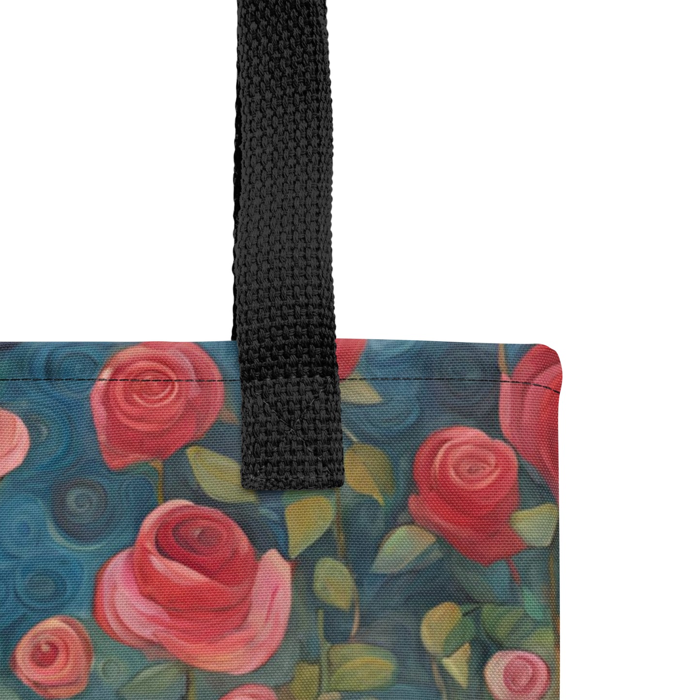 Wall of Roses Tote bag