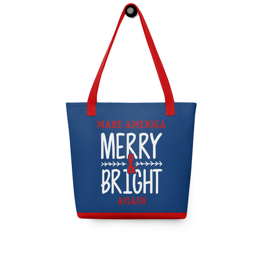 Bold Make America Merry & Bright Again Tote bag