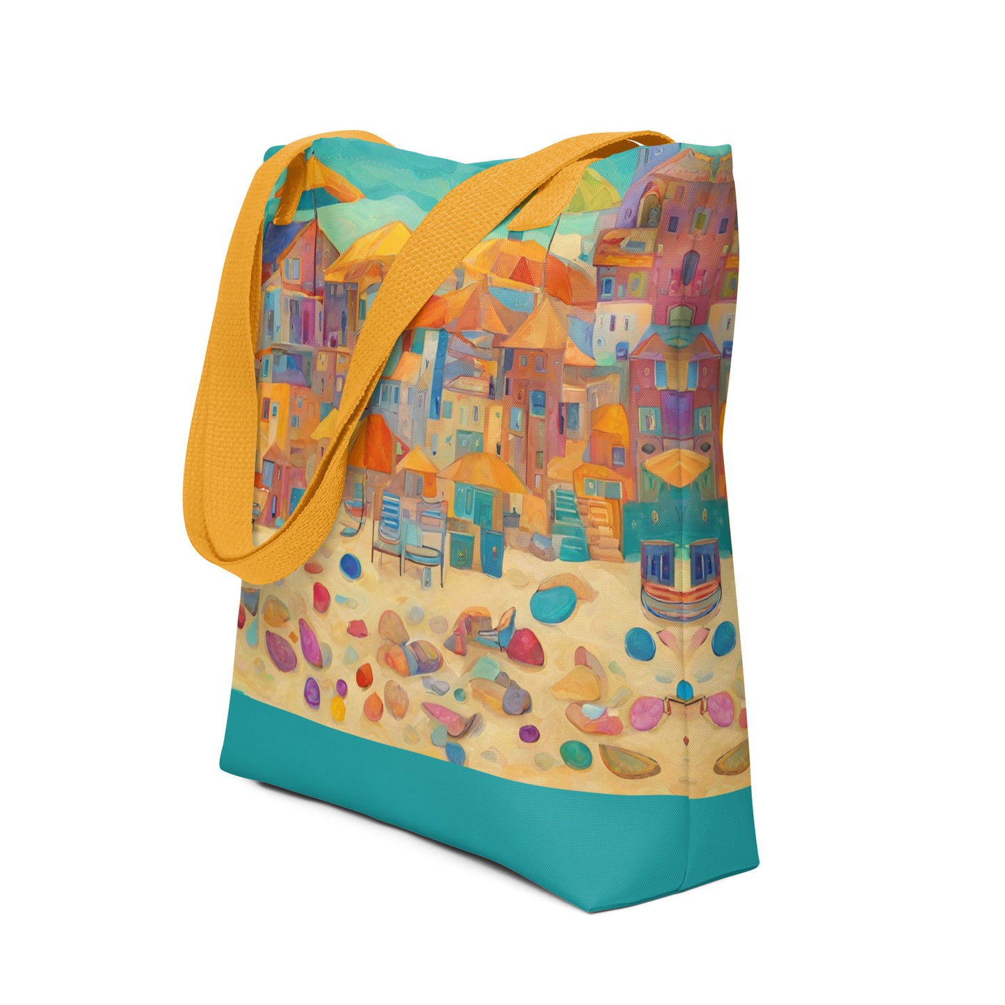 Seaside in Living Color Tote bag