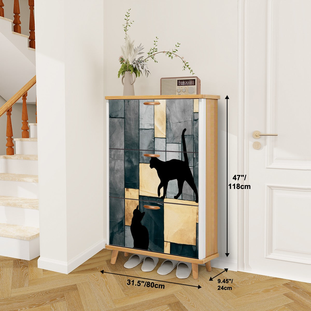 Shoe Cabinet (Made in USA)