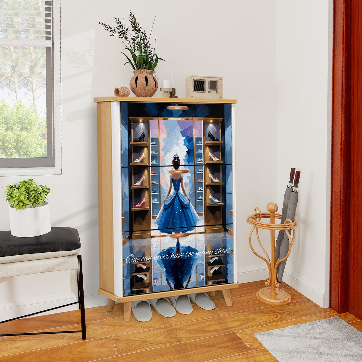 Shoe Cabinet (Made in USA)