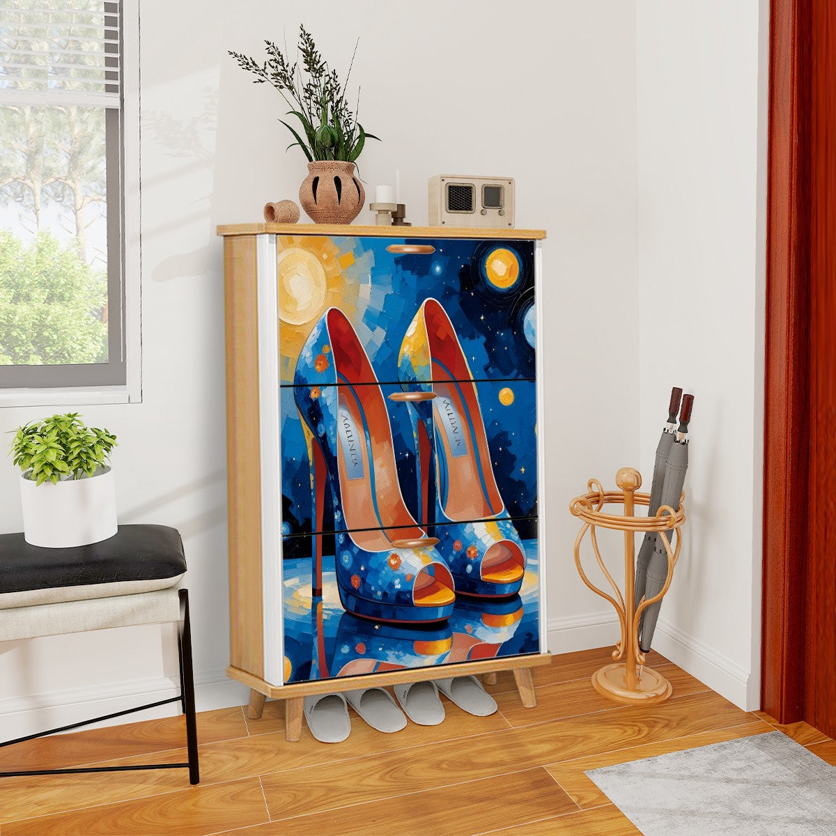 Shoe Cabinet (Made in USA)