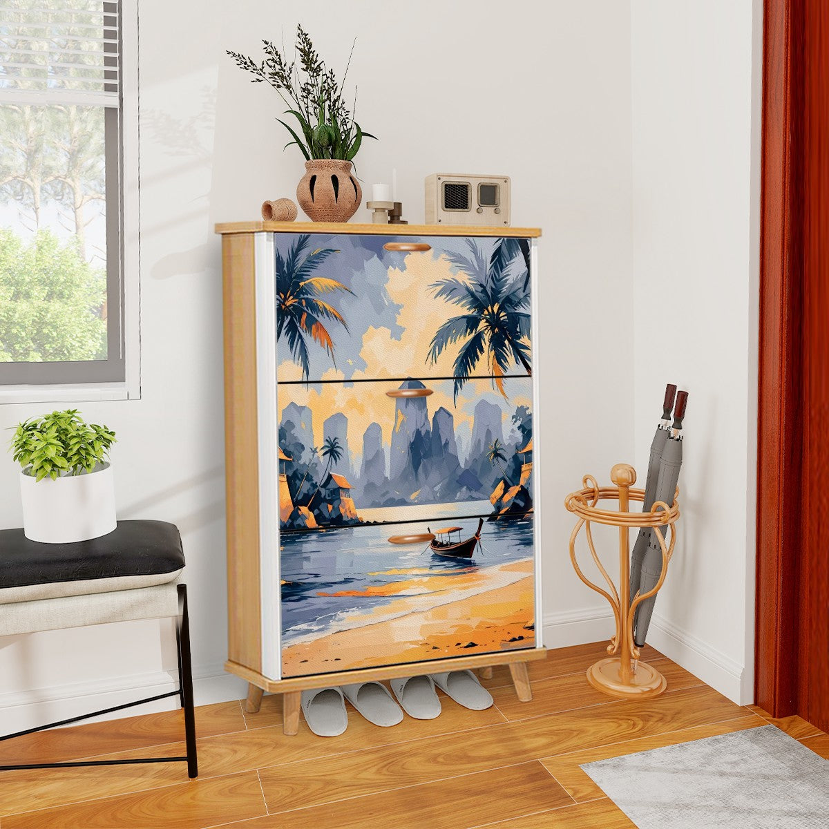 Shoe Cabinet (Made in USA)
