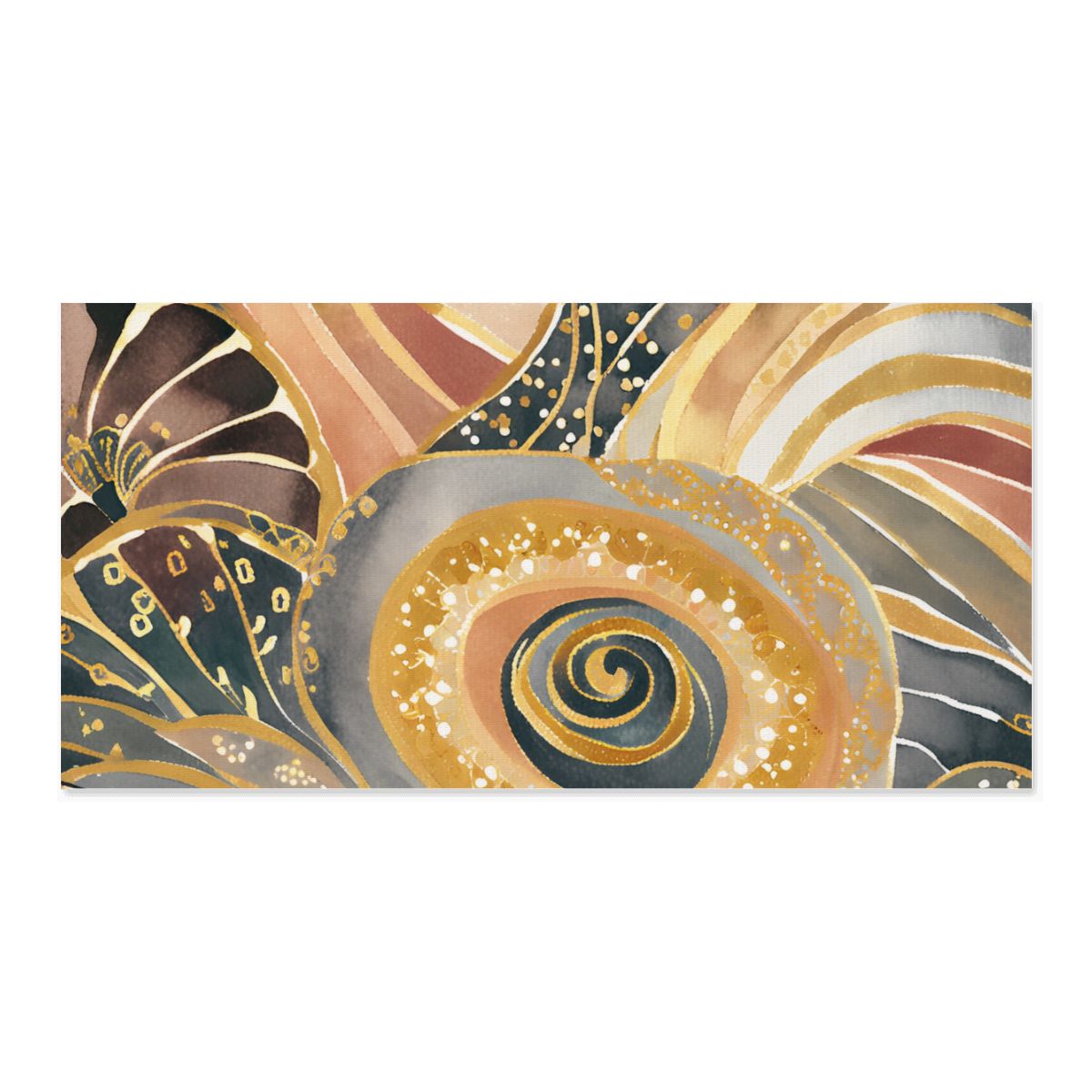 60" x 30" Printed Canvas Fabric Wall Art - No Frame (Made in USA)