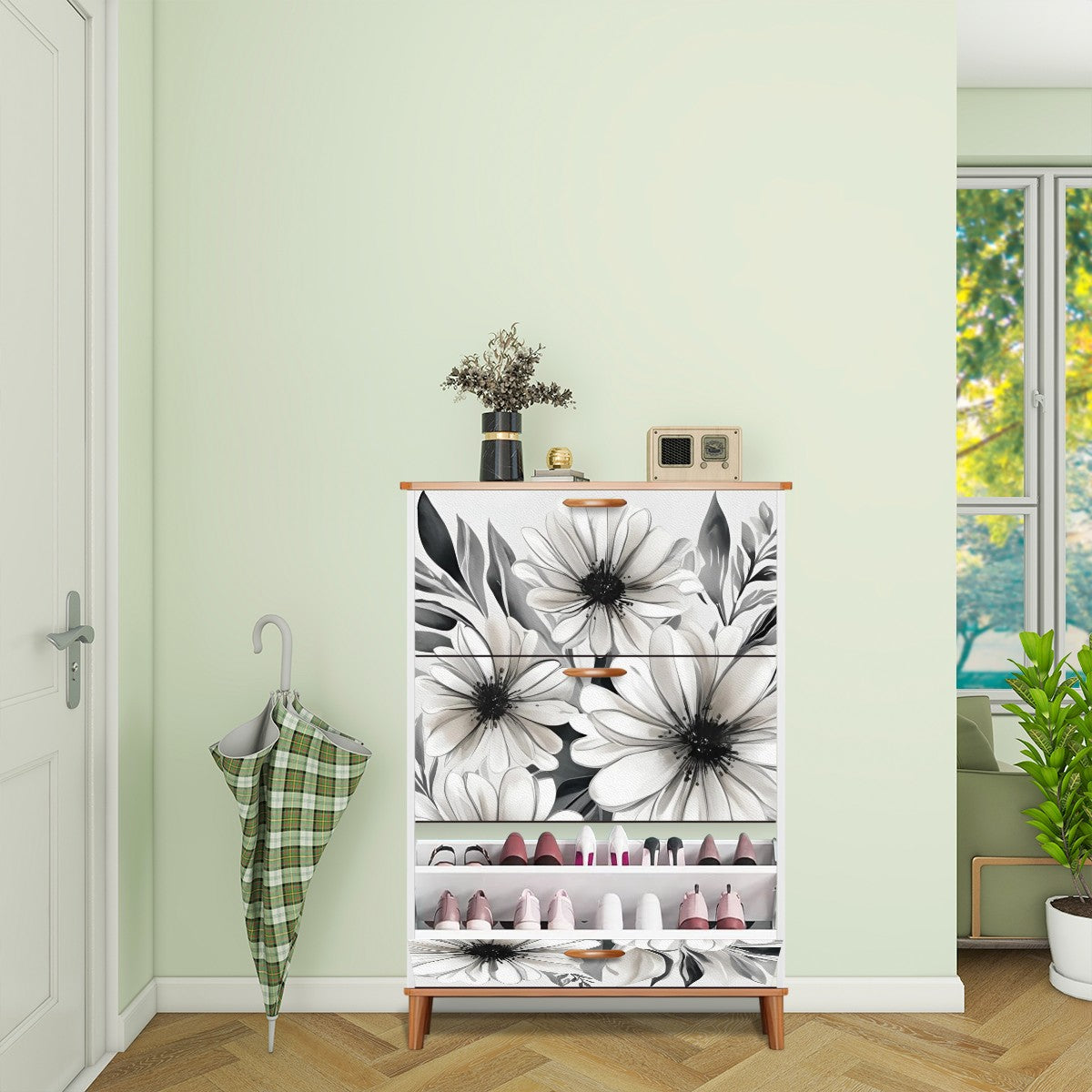 Darya Shoe Cabinet (Made in USA)