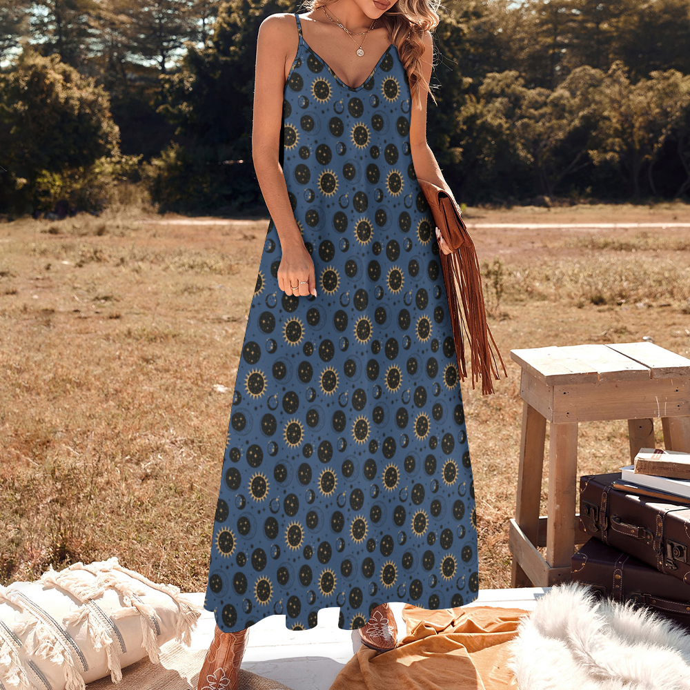 Night Sky Women's Summer Fashion Slip Dress