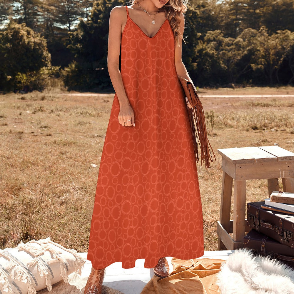 Circles Women's Summer Fashion Slip Dress