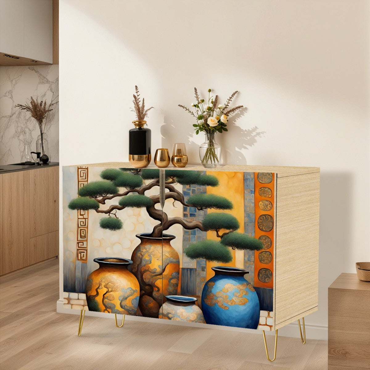 Wooden Storage Cabinet