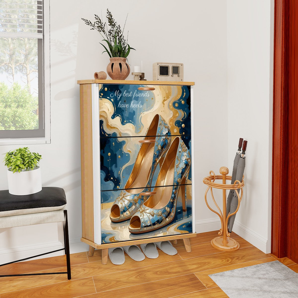 Shoe Cabinet (Made in USA)