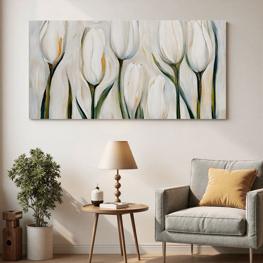 60" x 30" Printed Canvas Fabric Wall Art - No Frame (Made in USA)