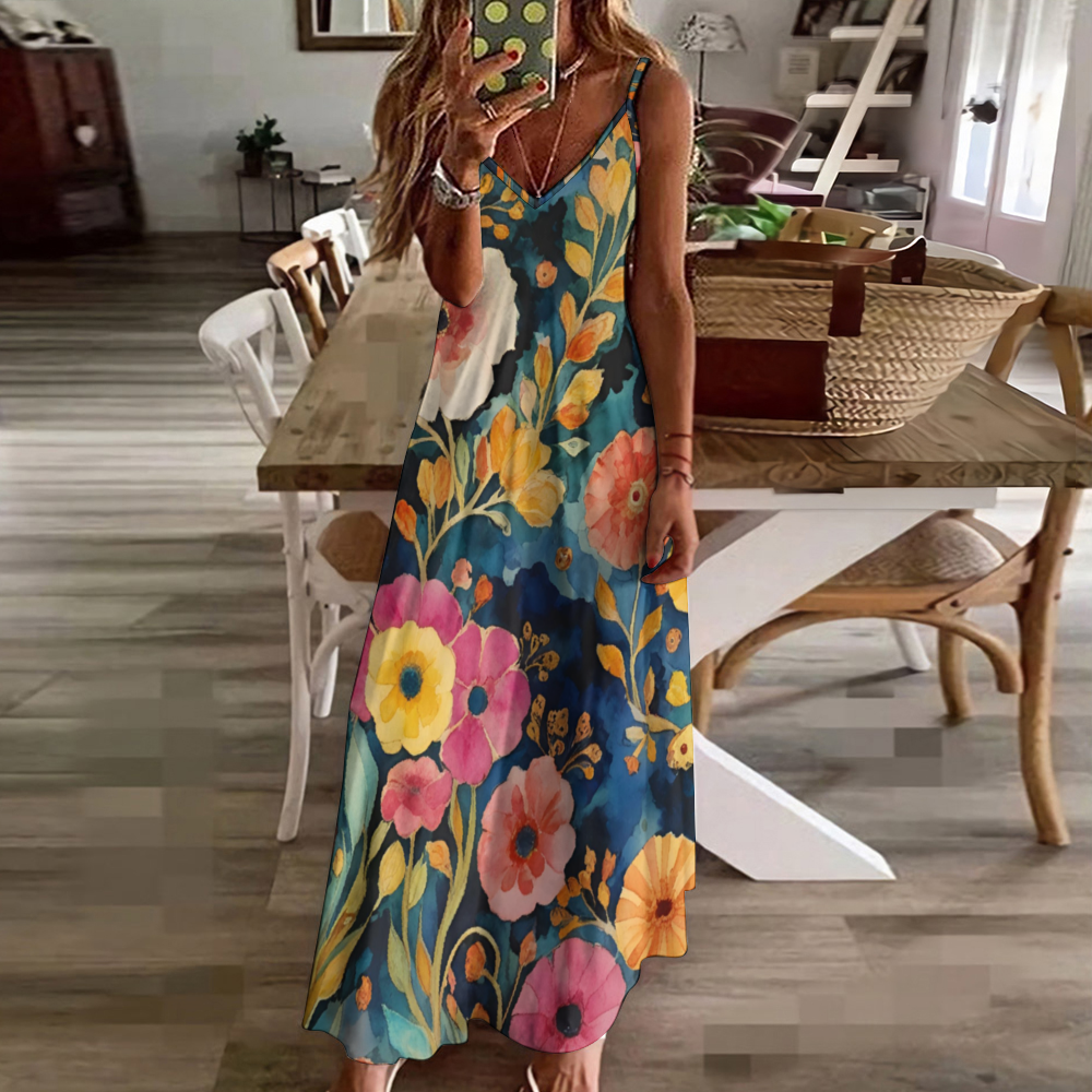 Tonya Women's Summer Fashion Slip Dress