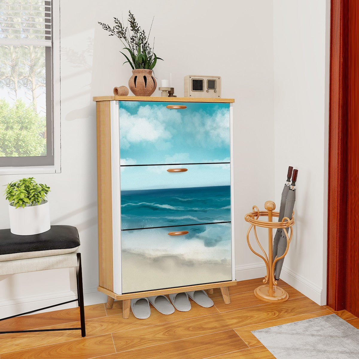 Shoe Cabinet (Made in USA)