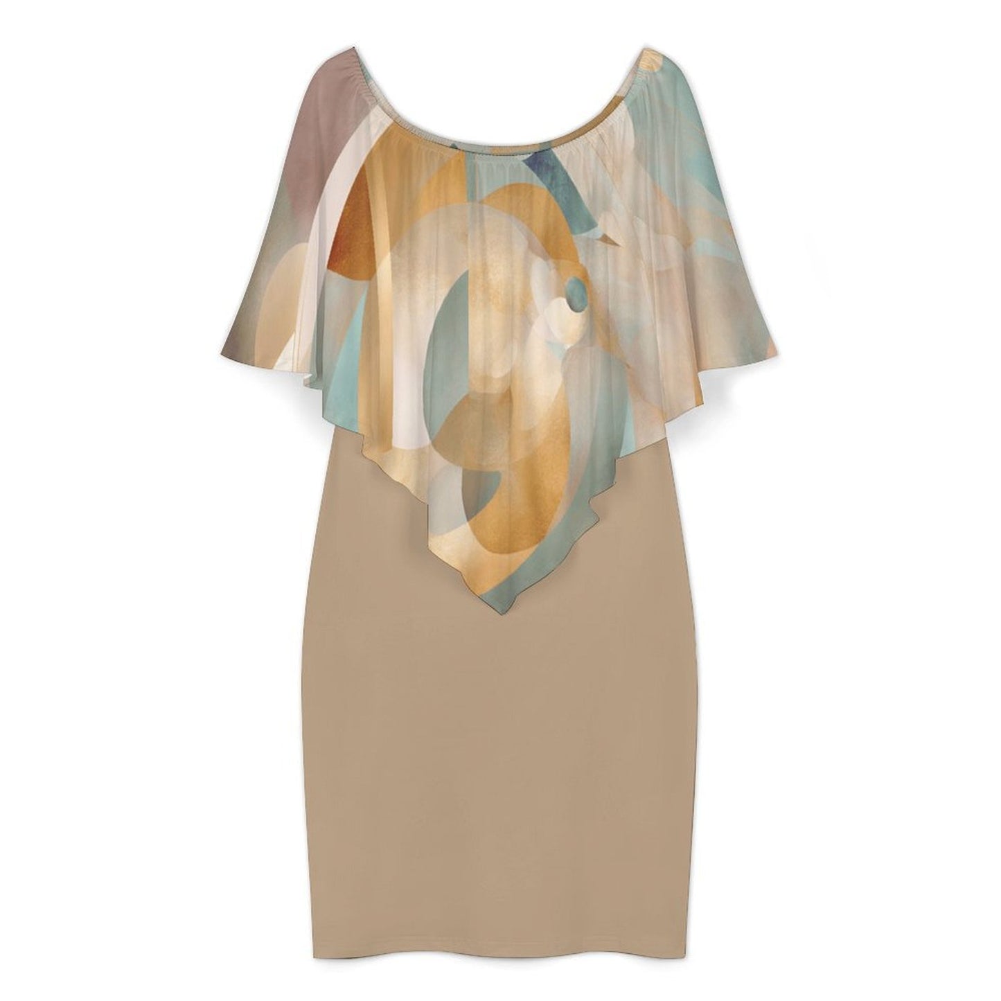 Tonnie Women's Off-shoulder Shawl Dress