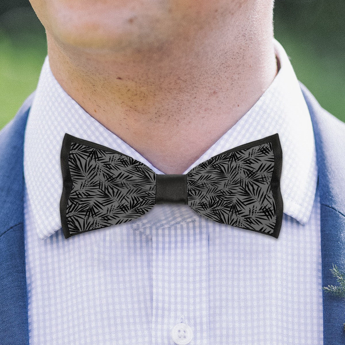 Shady Palms Adjustable Bow Tie